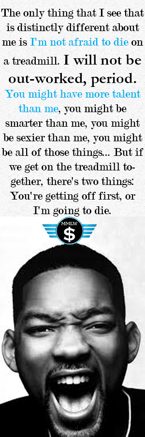 Will Smith Hard Work Quote